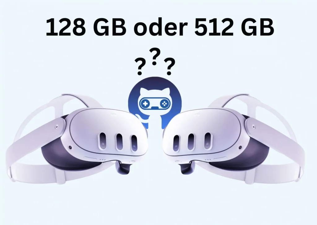 Meta Quest 3: 128 GB vs 512 GB ein klarer Vergleich